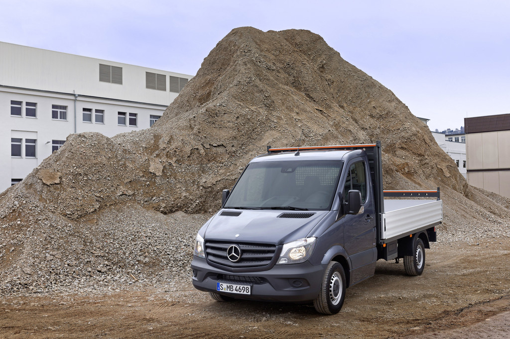 Knapp 2,5 Millionen verkaufte Mercedes-Benz Sprinter