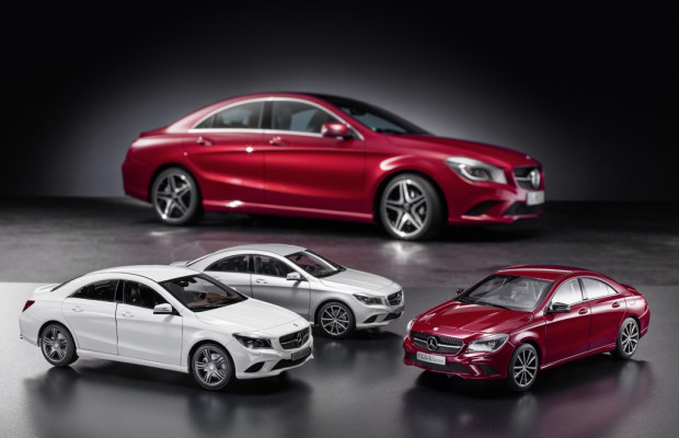 Mercedes-Benz CLA jetzt auch als Modellauto