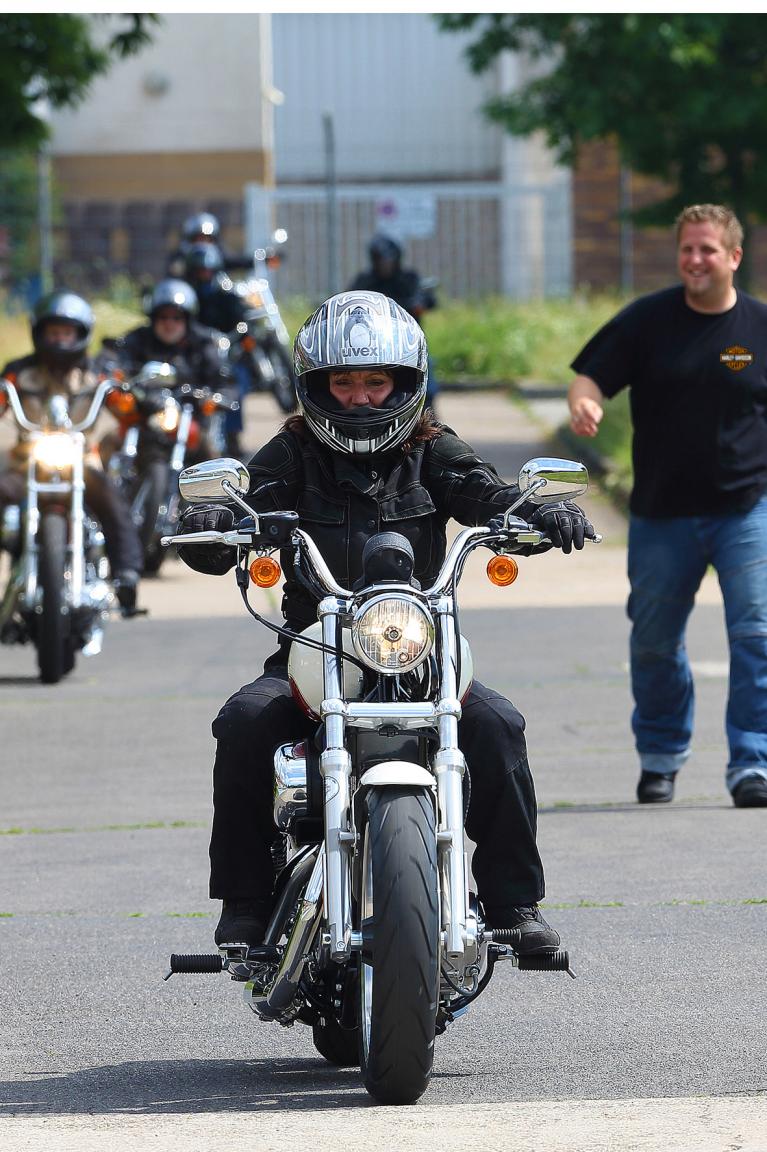 Mit Harley-Davidson wieder aufs Motorrad