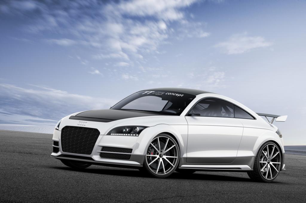 Mit einer Ultraleicht-Version des TT ist Audi beim GTI-Treffen vertreten