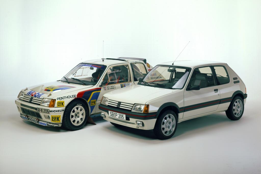 Peugeot 205 Turbo 16 und 205 GTI ab 1983