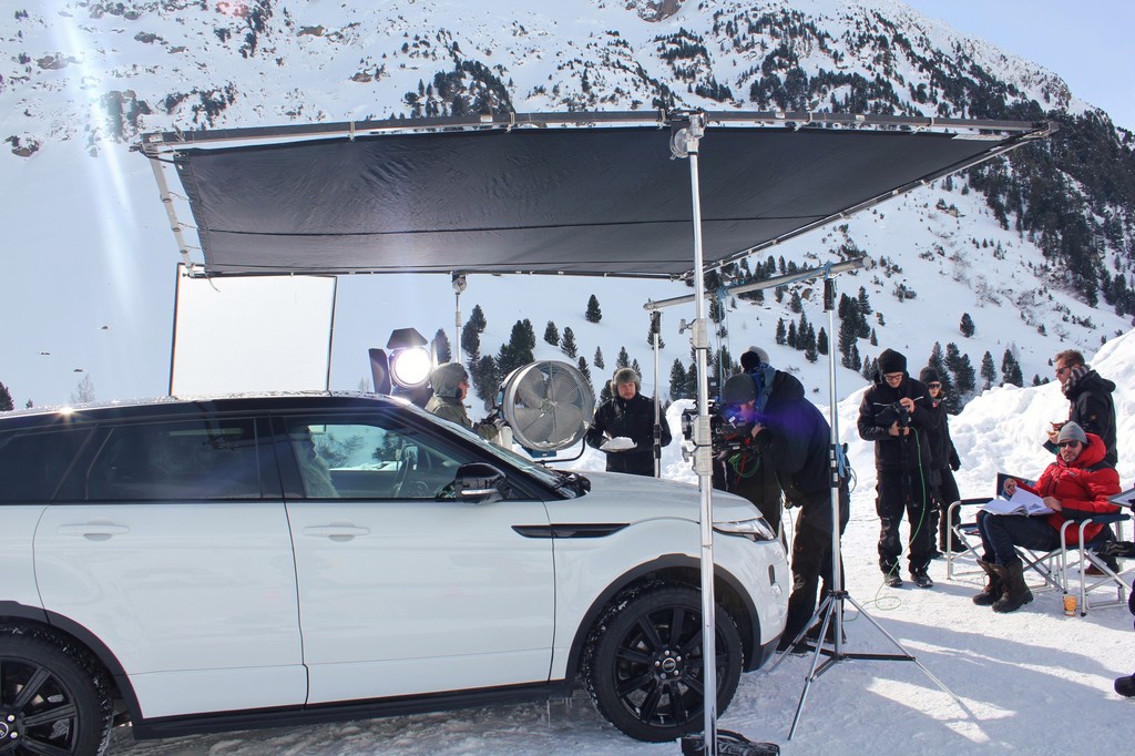 Range Rover Evoque trifft auf Yeti