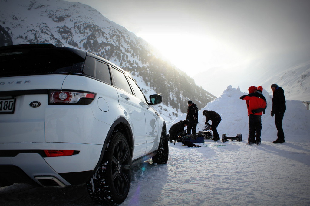 Range Rover Evoque trifft auf Yeti