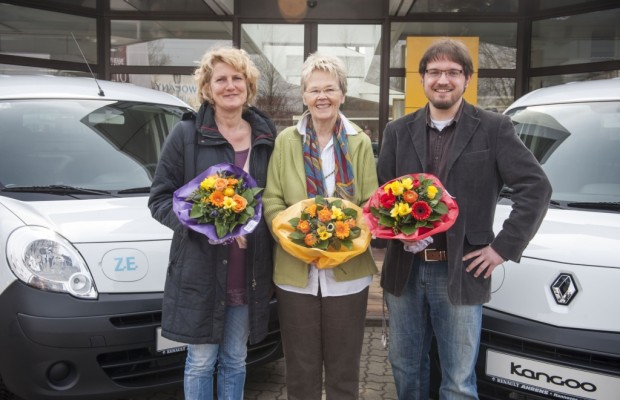 Renault stiftet 17 Elektrofahrzeuge