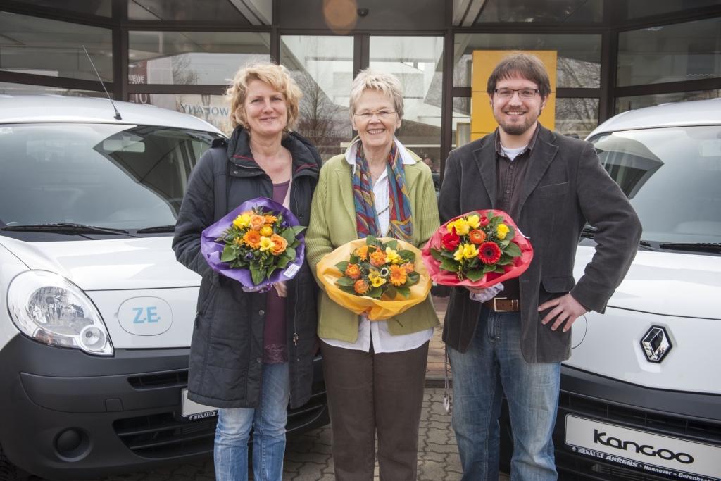 Renault stiftet 17 Elektrofahrzeuge