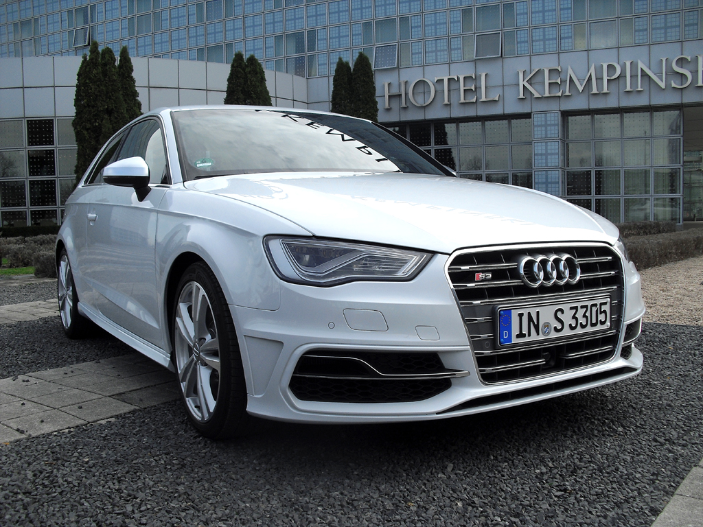 Schon dritte Generation des Kraftpakets: Audi S3. 