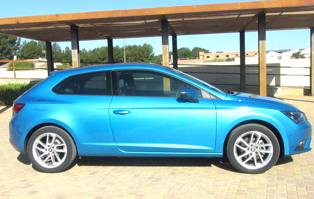 Seat León SC: So sieht das Sportcoupé von der Seite aus. 