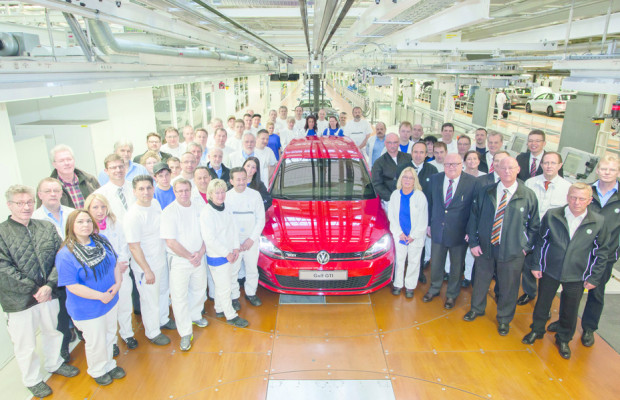 Serienproduktion des neuen Golf GTI in Wolfsburg gestartet