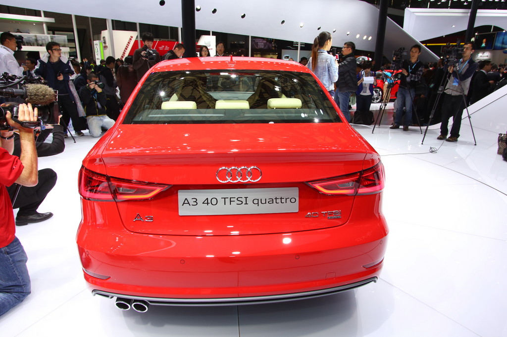 Shanghai 2013: Audi A3 erstmals als Limousine