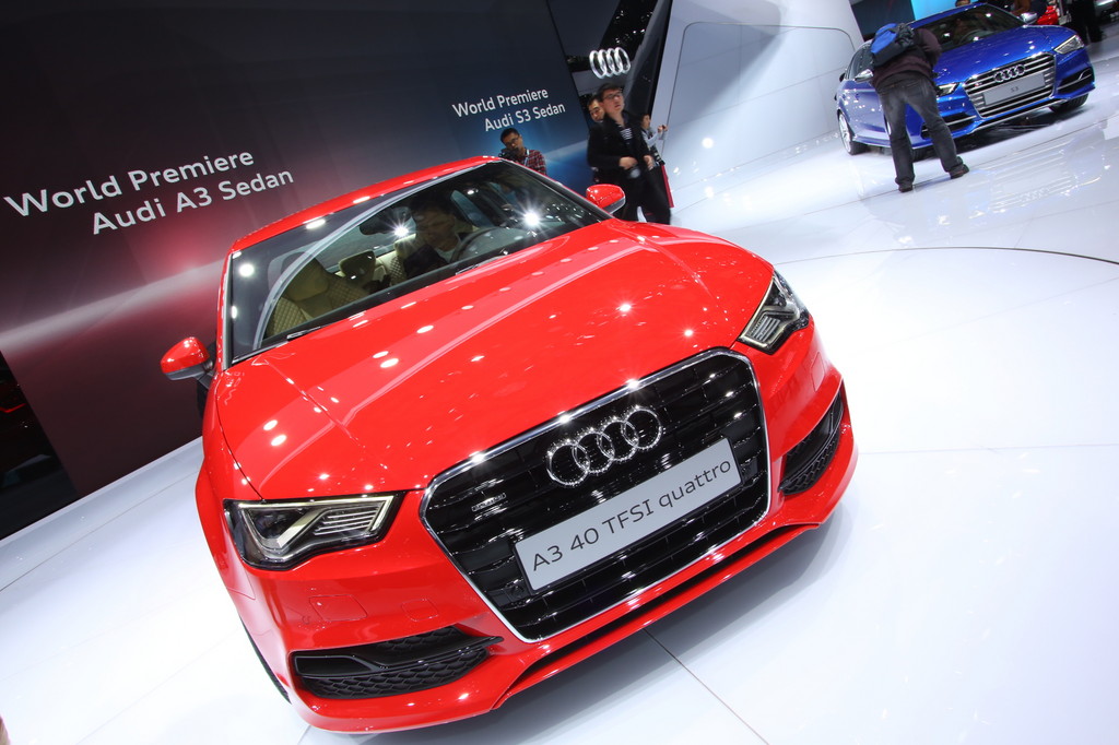 Shanghai 2013: Audi A3 erstmals als Limousine