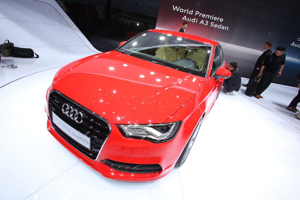 Shanghai 2013: Audi A3 erstmals als Limousine