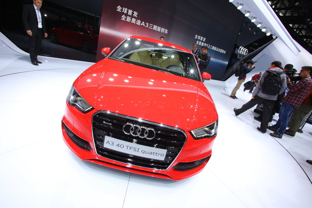Shanghai 2013: Audi A3 erstmals als Limousine