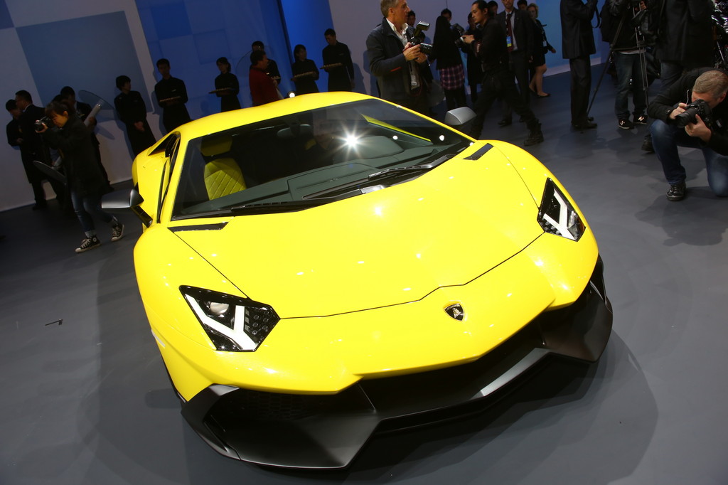 Shanghai 2013: Jubiläums-Lamborghini auf 100 Stück limitiert