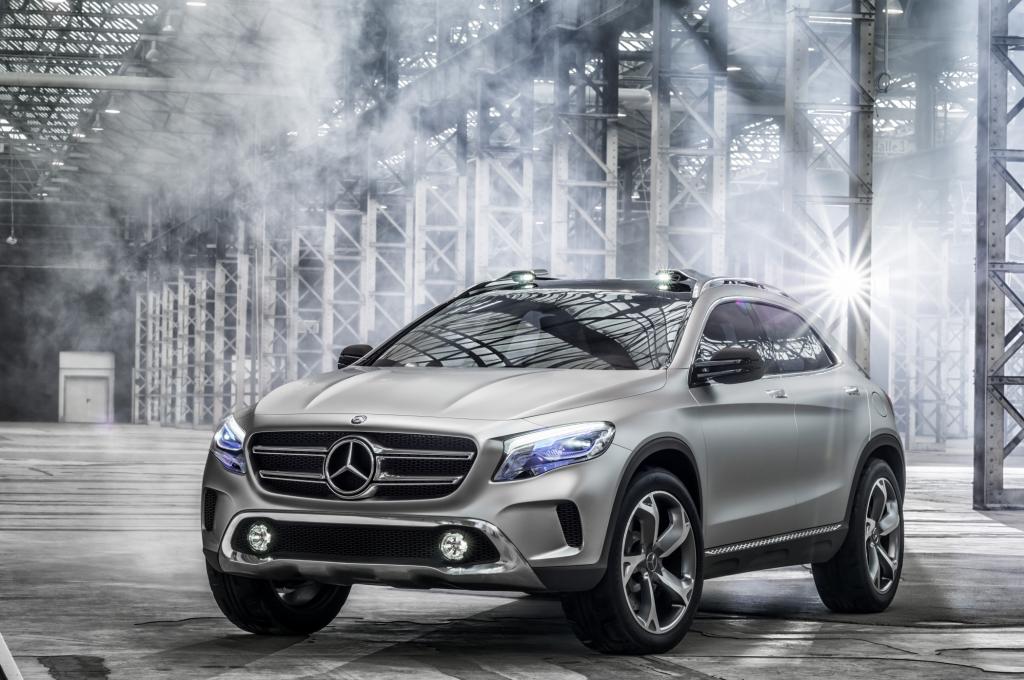 Shanghai 2013: Mercedes GLA Concept - Die A-Klasse fürs Gelände