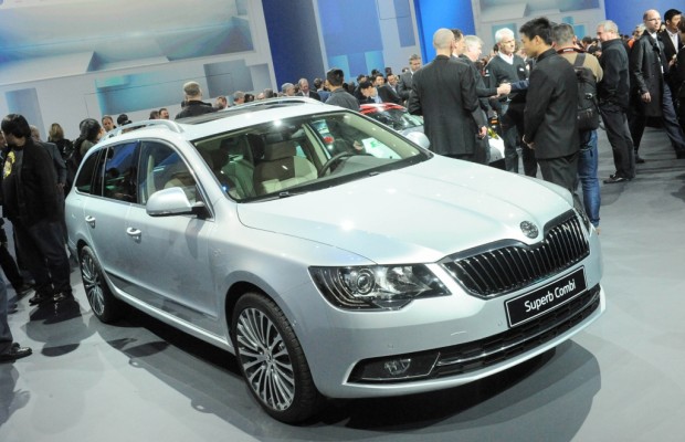 Shanghai 2013: Modellpflege beim Skoda Superb