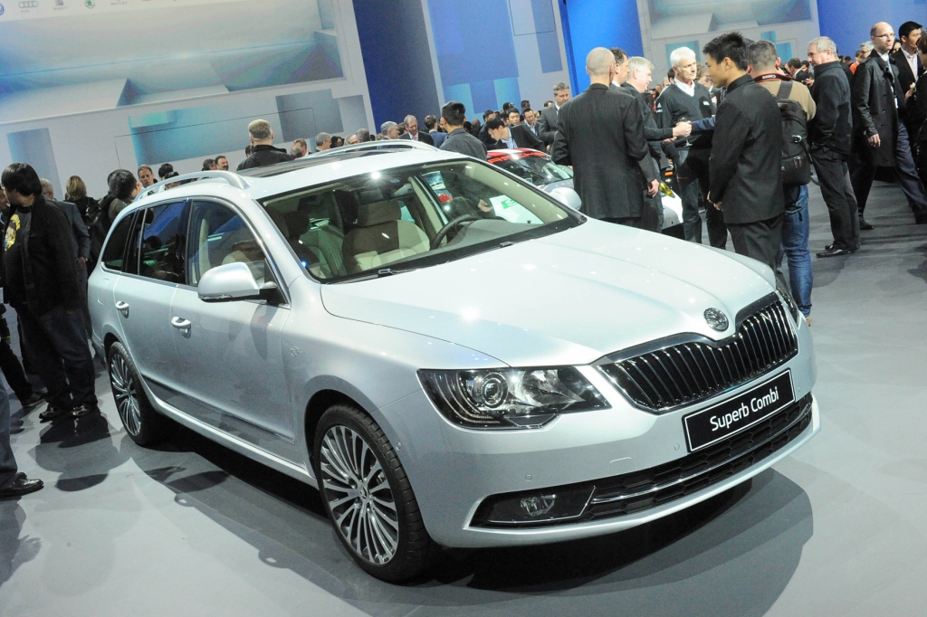 Shanghai 2013: Modellpflege beim Skoda Superb