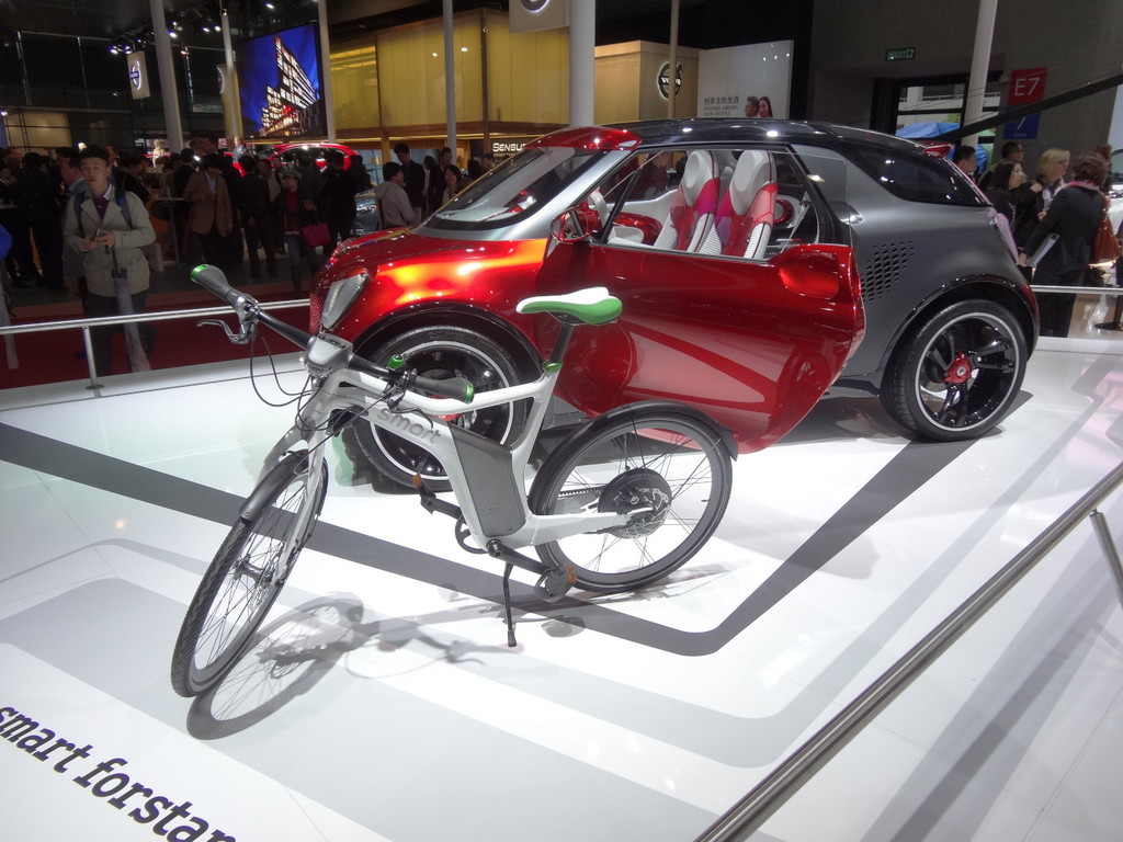 Shanghai 2013: Smart Electric Drive für China