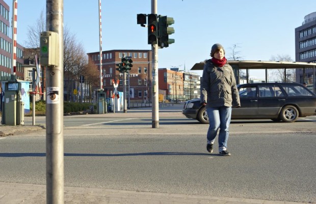 Smartphone-Nutzer riskante Verkehrsteilnehmer