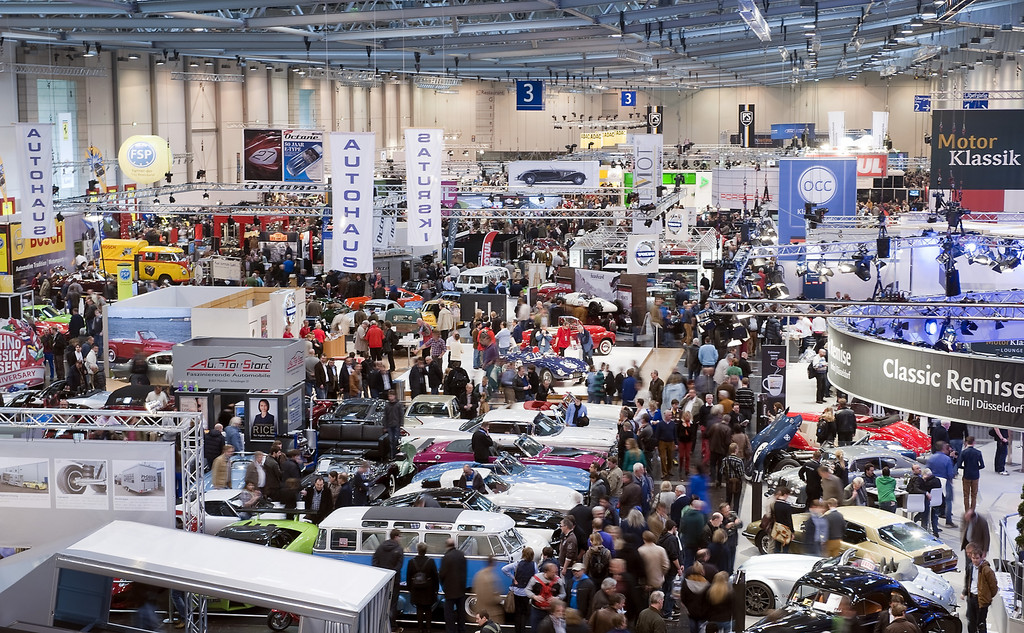 Techno Classica 2013: 193 400 Besucher aus der ganzen Welt zu Besuch
