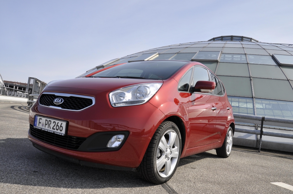 Test Kia Venga 1.4 CRDI Spirit: Minivan mit flexiblem Innenraum