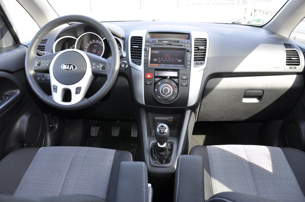Test Kia Venga 1.4 CRDI Spirit: Minivan mit flexiblem Innenraum