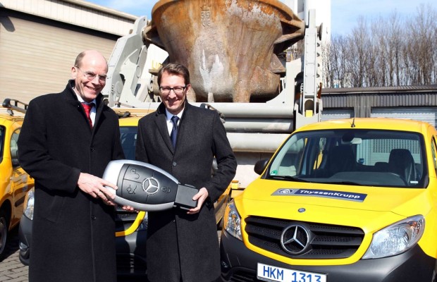 Thyssen Krupp setzt auf Mercedes-Benz Citan
