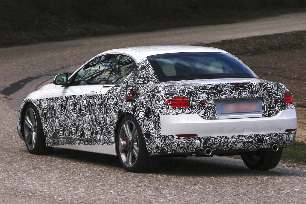 Update: Erwischt: Erlkönig BMW 4er Cabrio – Hoch gestuft und aufgemacht 