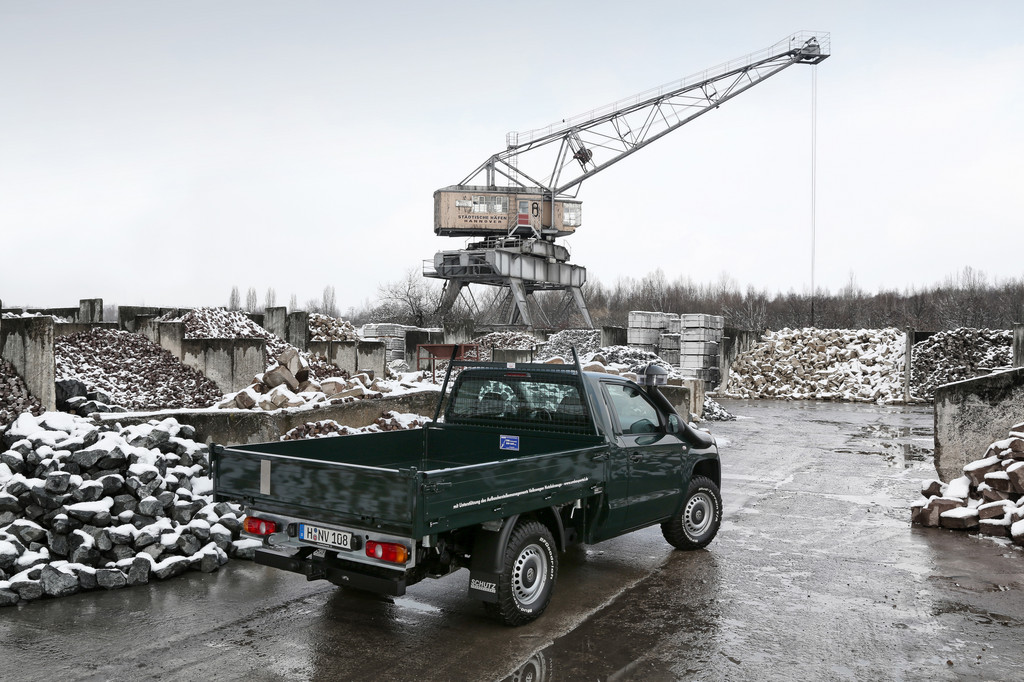 Volkswagen bietet Amarok als Dreiseitenkipper an