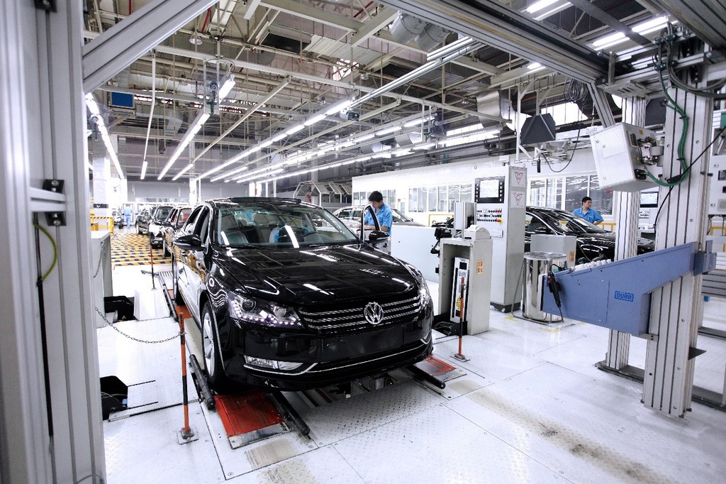 Volkswagen in China: 9,8 Milliarden Euro Investitionen bis 2015