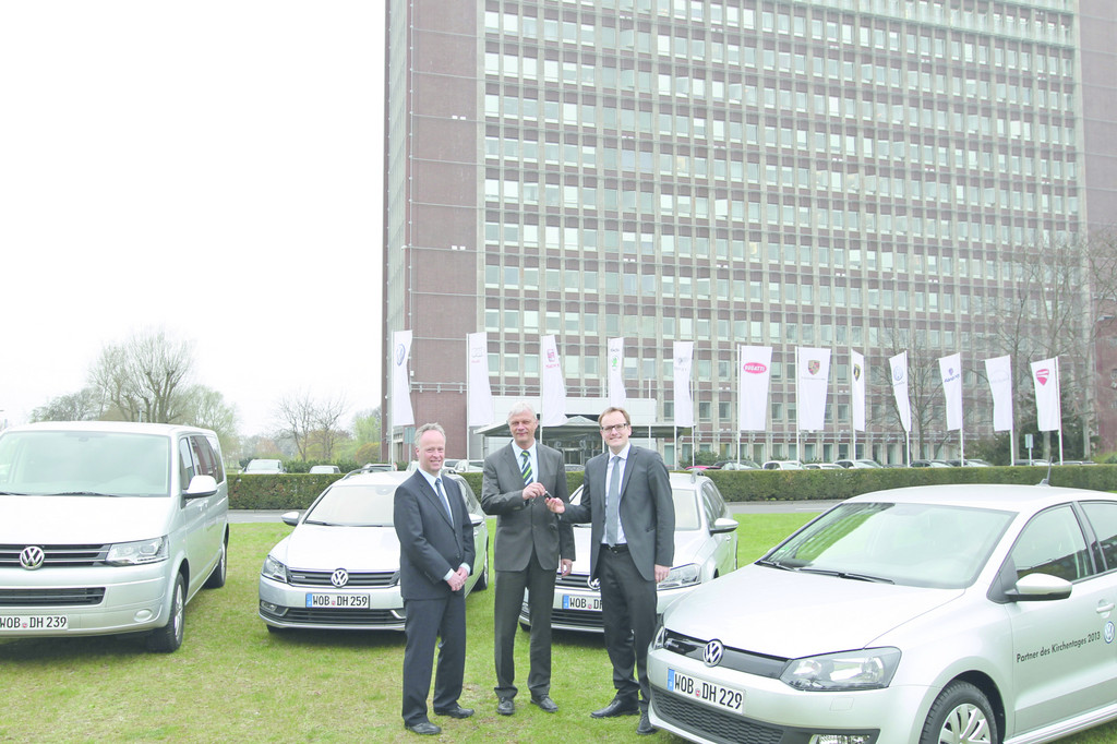 Volkswagen unterstützt Kirchentag