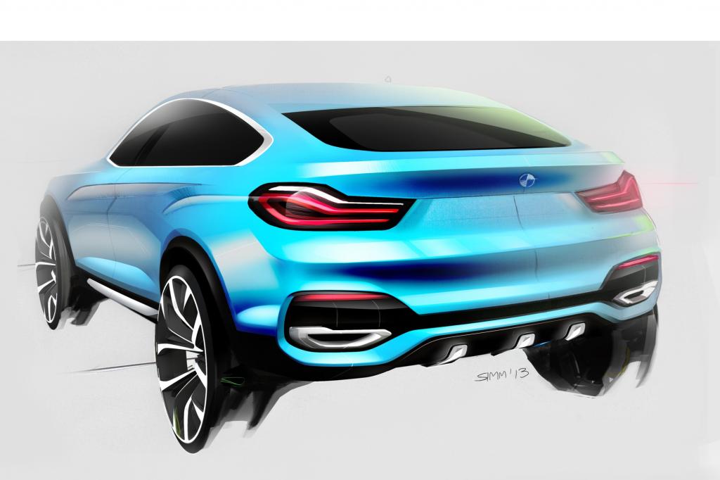 Zum ersten Mal sehen kann das Publikum die X4-Studie Mitte des Monats auf der Motorshow in Shanghai
