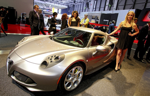 Alfa Romeo 4C in Frankfurter Klassikstadt