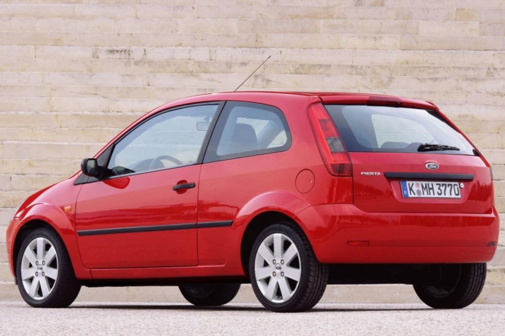 Auch beim von 2001 bis 2008 gebauten Fiesta haben die TÜV-Prüfer wenig zu meckern
