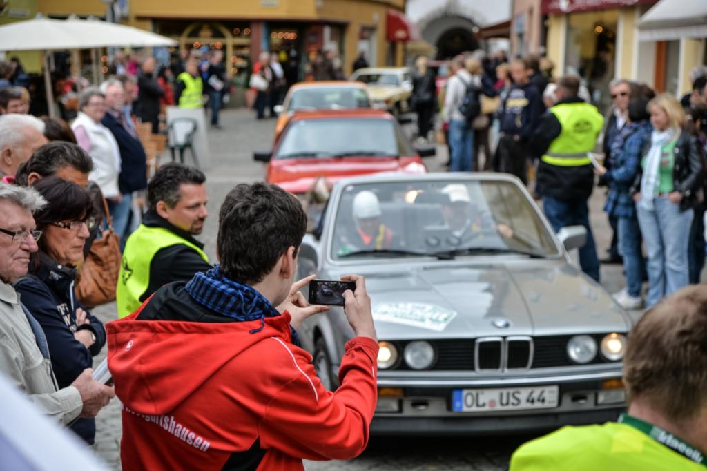 Auch jüngere BMW waren ein beliebtes Fotomotiv