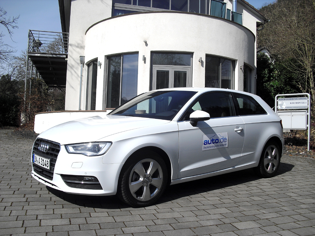 Audi A3, hier als Quattro-Ambition-Diesel mit 110/150 kW/PS. Fotos: Koch

