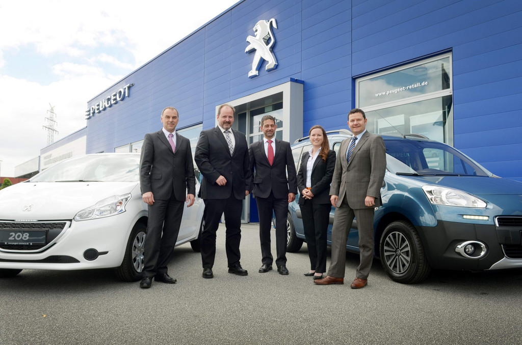 BASF ordert über 700 Peugeot