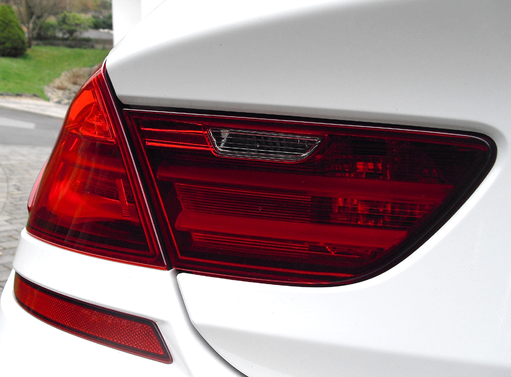 BMW 6er Gran Coupé: Großformatige Leuchteinheit hinten.
