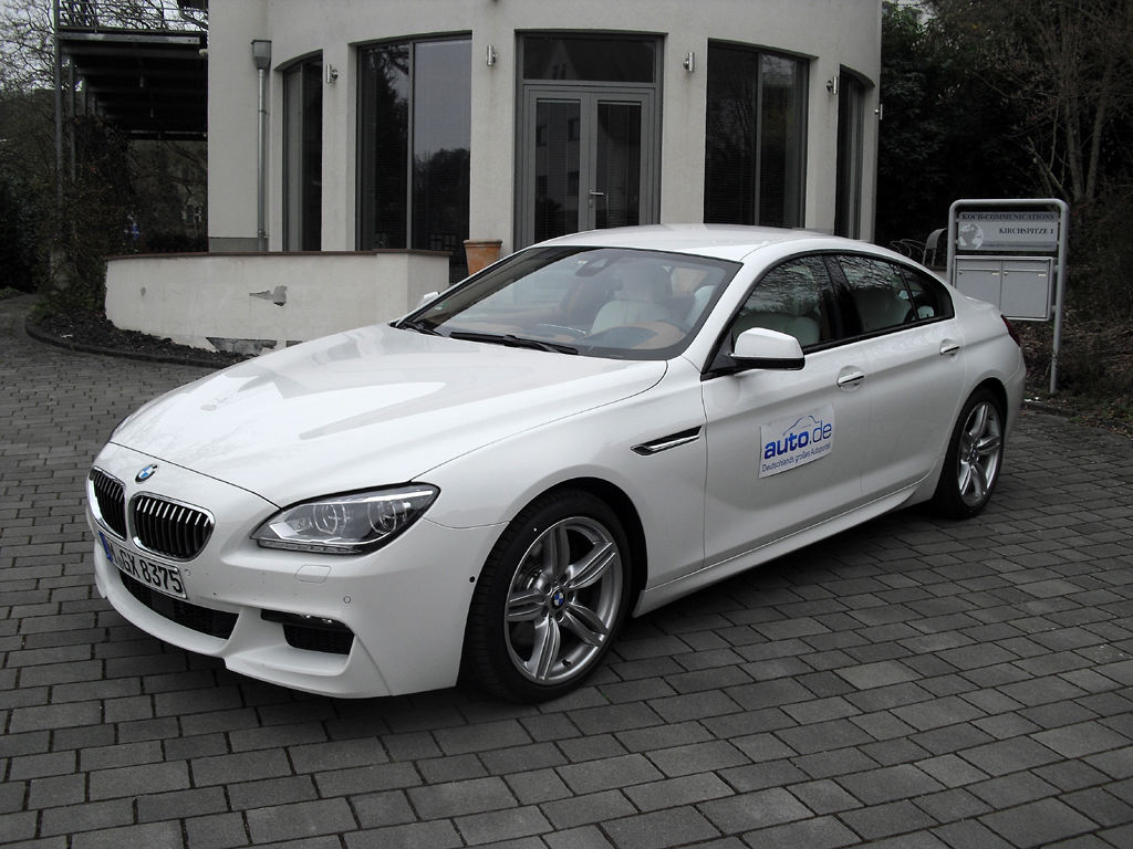 BMW 6er Gran Coupé, hier als Diesel 640d mit 230/313 kW/PS. Fotos: Koch