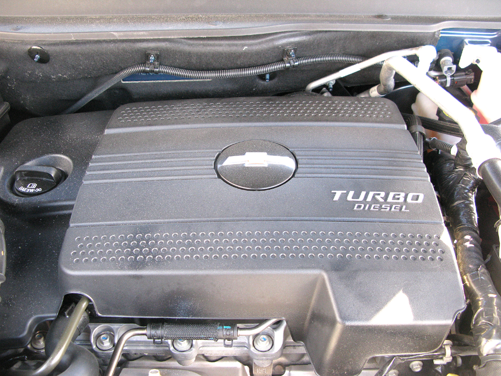 Chevrolet Captiva: Blick unter die Haube. Zwei Benziner und zwei Diesel stehen zur Wahl. 