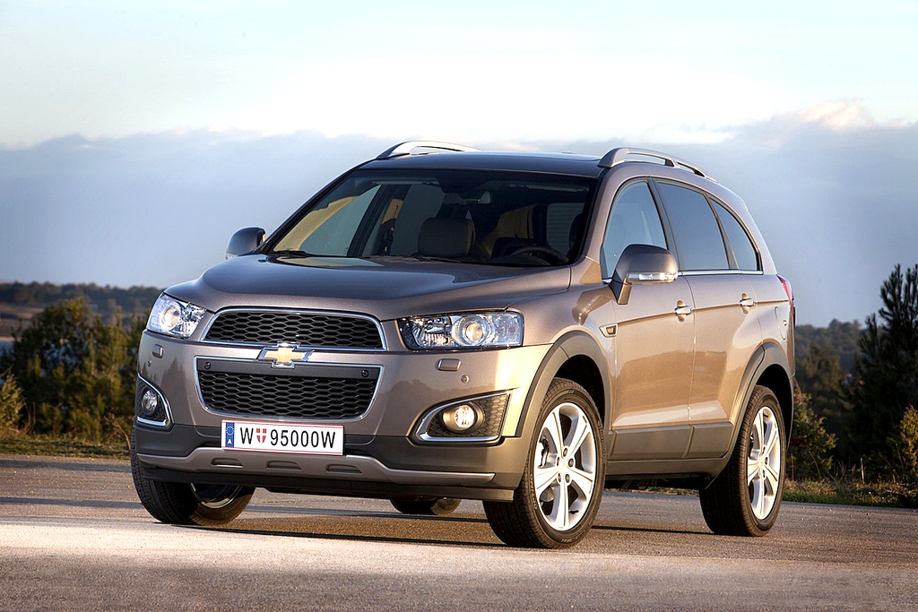Chevrolet hat dem Captiva ein Facelift spendiert. 