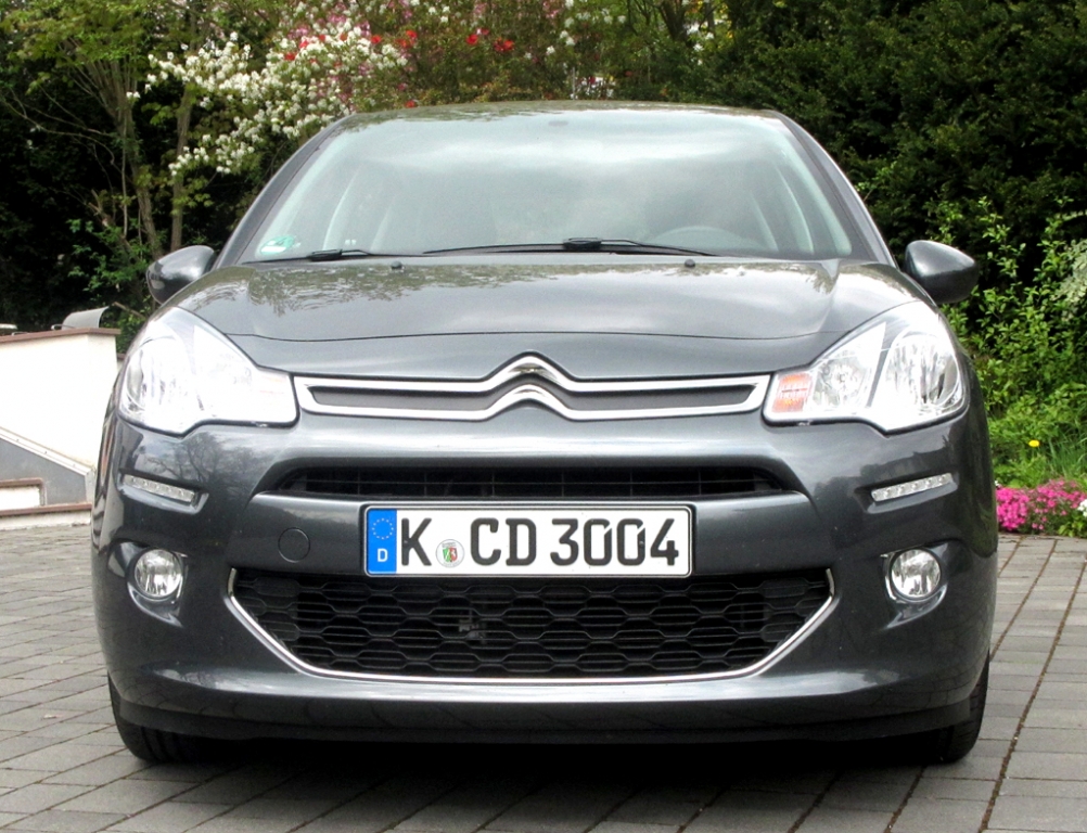 Citroën C3: Blick auf die Frontpartie.