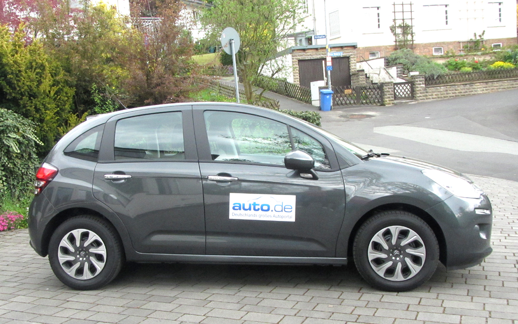 Citroën C3: Und so sieht der erwachsener wirkende Fünftürer von der Seite aus.