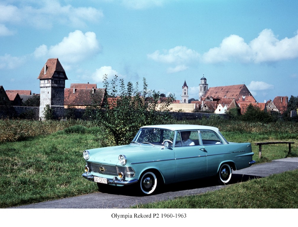Der Opel Rekord wird 60 Jahre alt