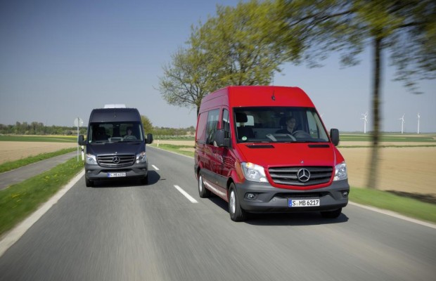 Der neue Mercedes-Benz Sprinter: Sicher und genügsam