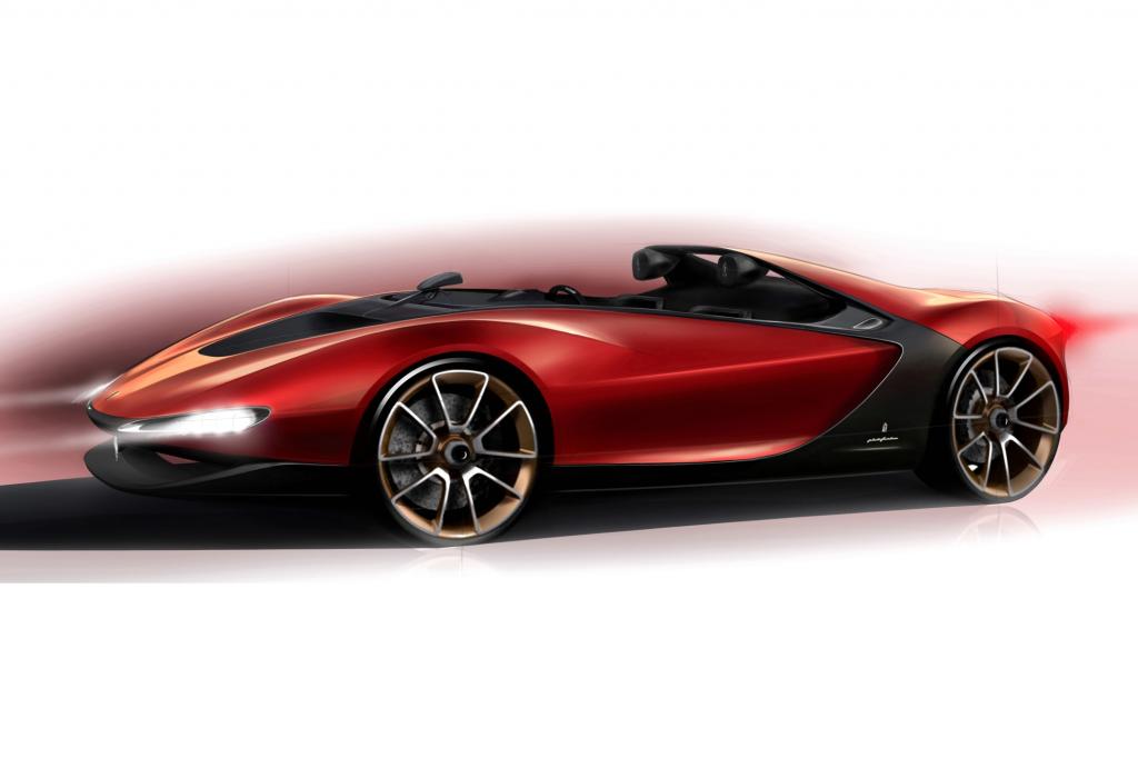 Die Designschmiede hat einmal mehr bewiesen, dass sie die Kunst der Zeichnung formschöner Supersportwagen beherrscht
