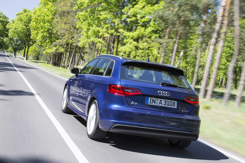 Einmal E und einmal G: Audi alternativ