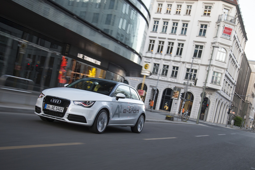 Einmal E und einmal G: Audi alternativ