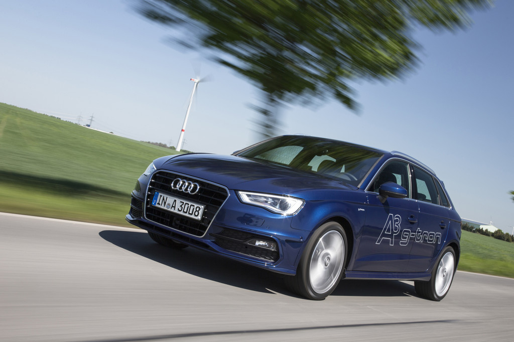 Einmal E und einmal G: Audi alternativ
