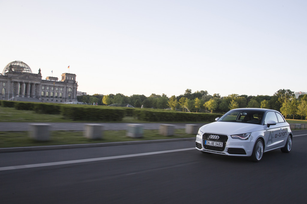 Einmal E und einmal G: Audi alternativ