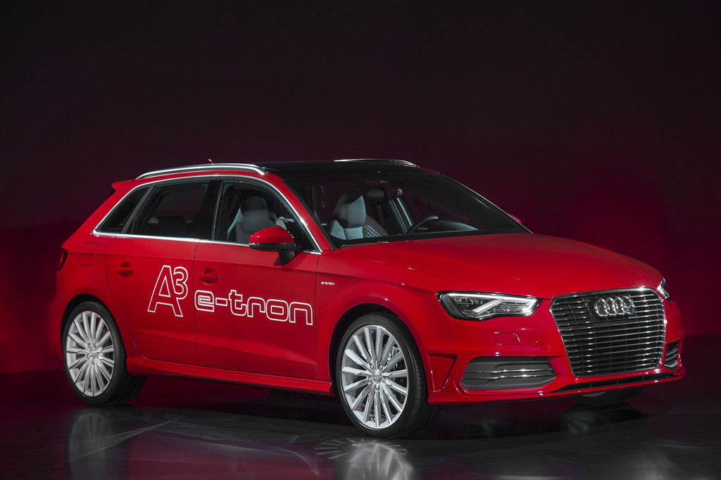 Einmal E und einmal G: Audi alternativ